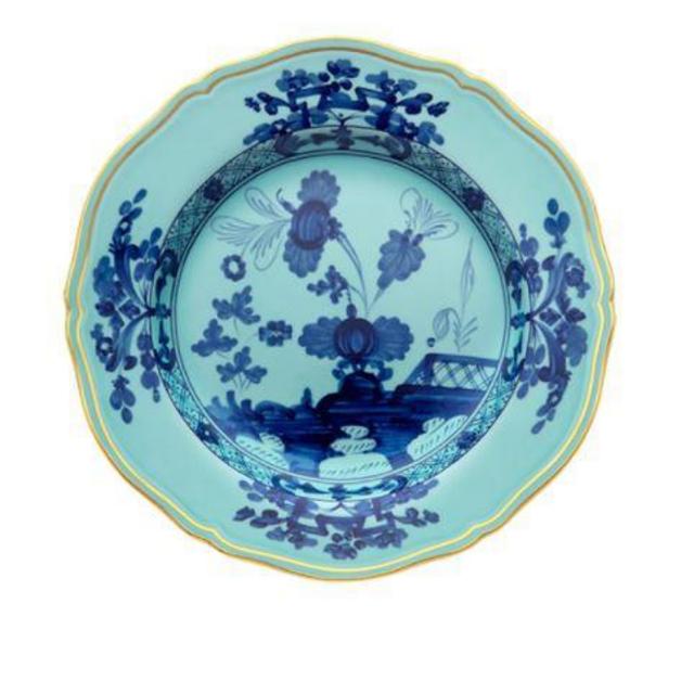 DESSERT PLATE Ginori Oriente Italiano Iris with Gold Trim