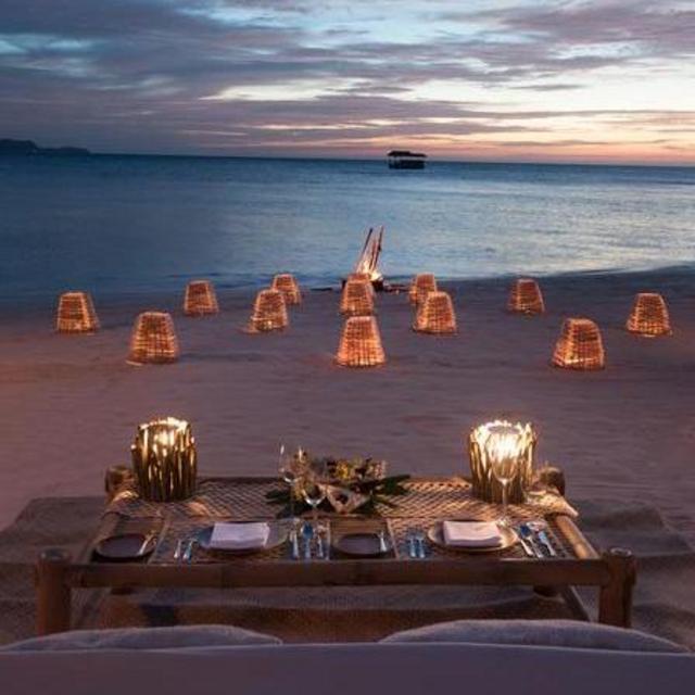 Beach Dinner in the Philippines