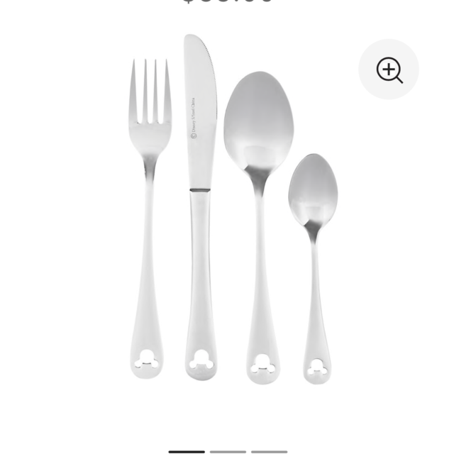 Gourmet Mickey Mouse Flatware Set