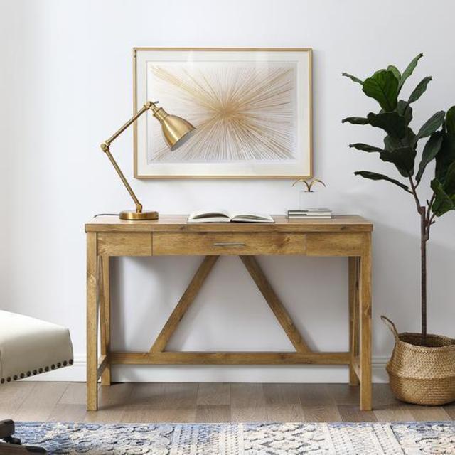 Rustic A-Frame Desk