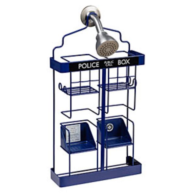 Doctor Who TARDIS Shower Rack