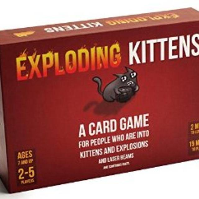 Exploding Kittens: A Card Game About Kittens and Explosions and Sometimes Goats