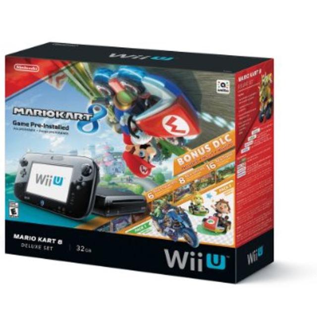 Nintendo Wii U 32GB Mario Kart 8 (Pre-Installed) Deluxe Set