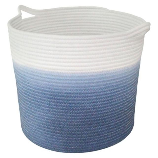 Indigo Ombre Coiled Rope Basket Large - Threshold™