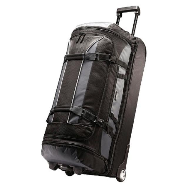 American Tourister 30" Rolling Duffel Bag - Black/Grey