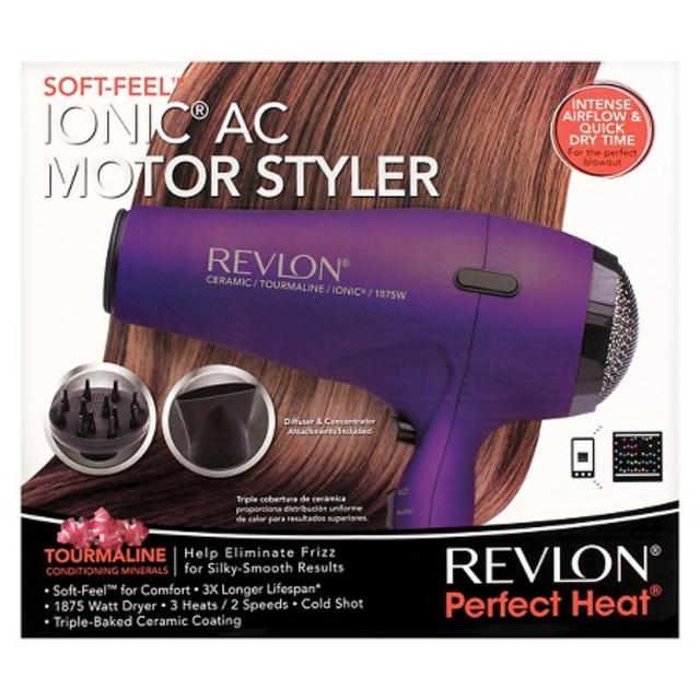 Revlon Perfect Heat Soft Feel Ionic AC Motor Dryer -1875W