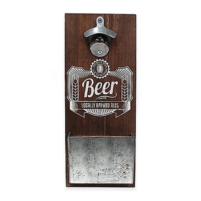Dark Fir Wood"Beer Bottle Opener