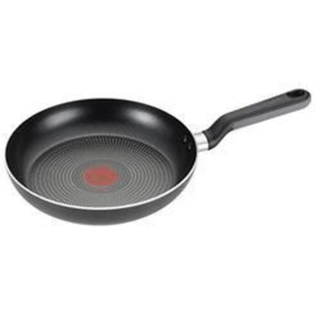 T-fal E93808 Professional Total Nonstick Oven Safe Thermo-Spot Heat Indicator Fry Pan / Saute Pan Dishwasher Safe Cookware, 12-Inch, Black