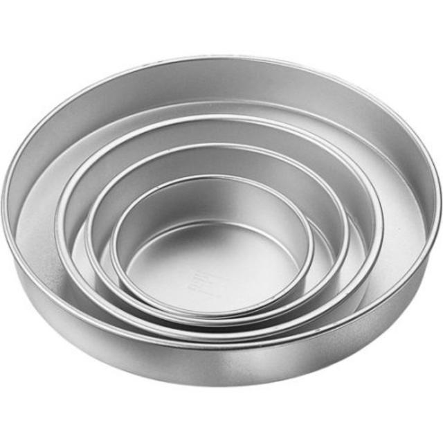 Wilton Performance Pans" 4-Tier Deep Cake Pan Set, Round 2105-2101
