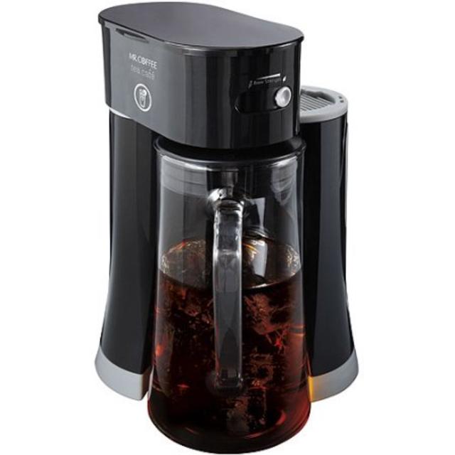 Mr. Coffee Tea Cafe Iced Tea Maker, Black