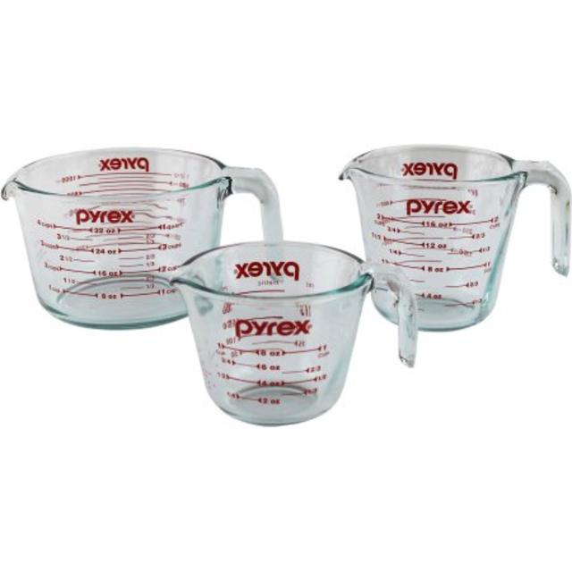 Pyrex 3-Piece Measuring-Cup Set