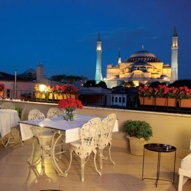 Three nights at Georges Hotel, Istanbul