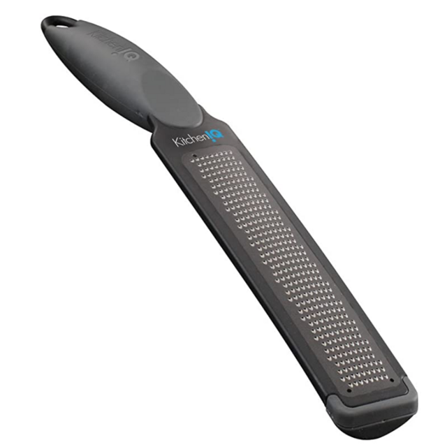 Kitchen IQ 50259 Better Zester, Charcoal Gray