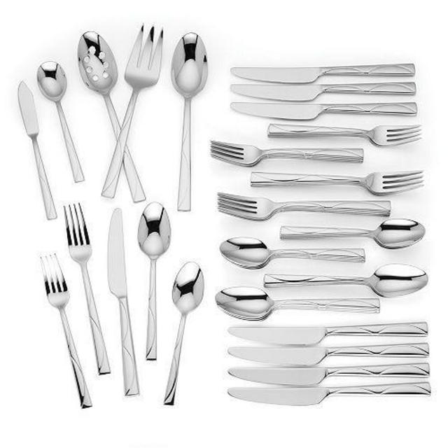 kate spade new york Park Circle 45-Piece Flatware Set