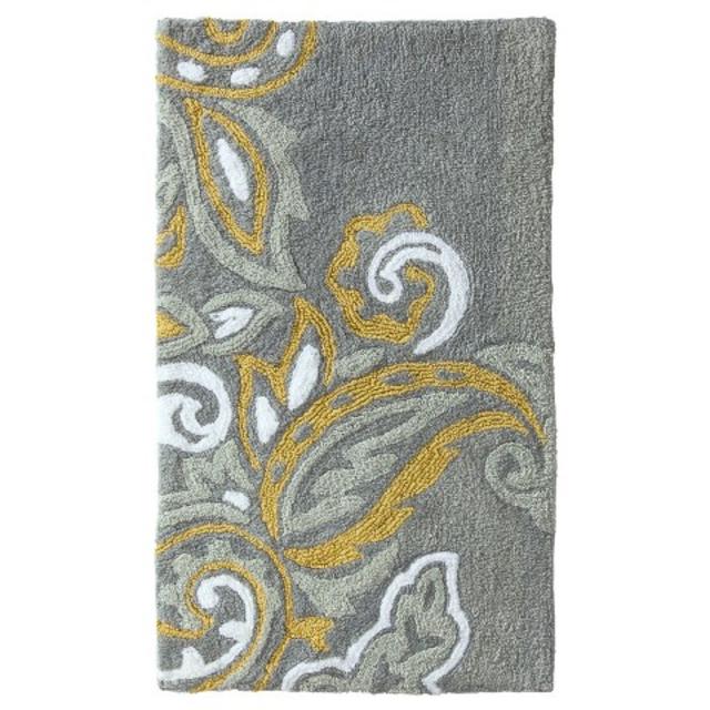 Threshold™ 34"x20" Textured Paisley Bath Rug product details page