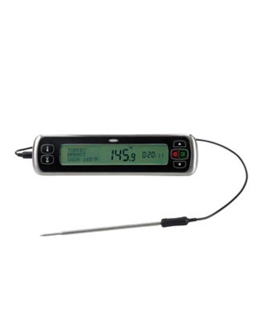OXO Meat Thermometer, Stainless Steel Digital