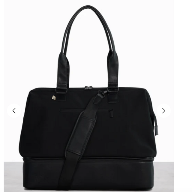 Beis-The Weekender in Black