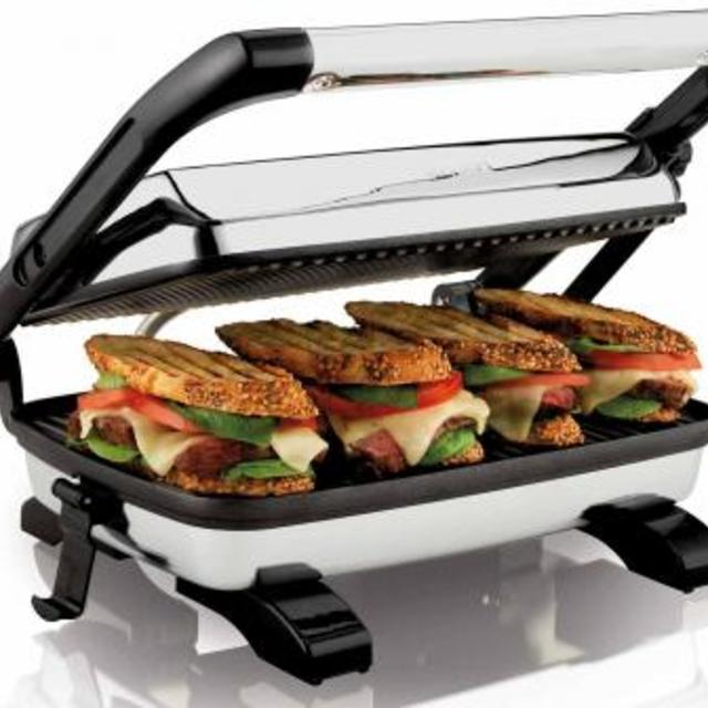 Panini Press Gourmet Sandwich Maker (25450)