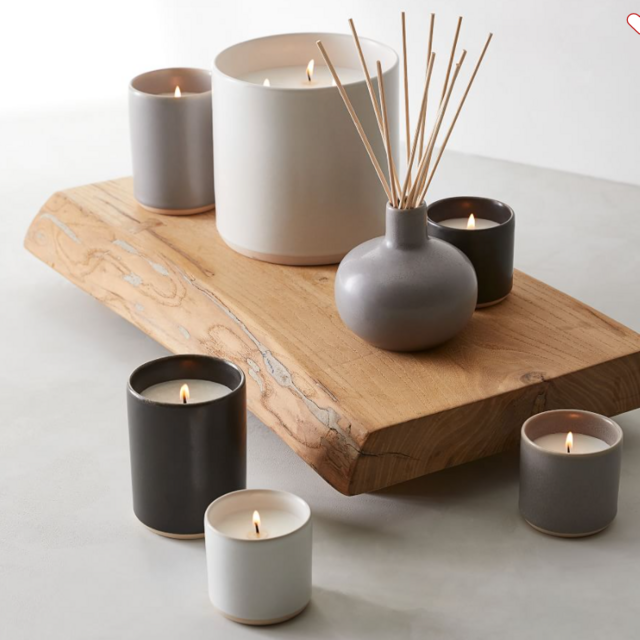 Mason Ceramic Scented Candles