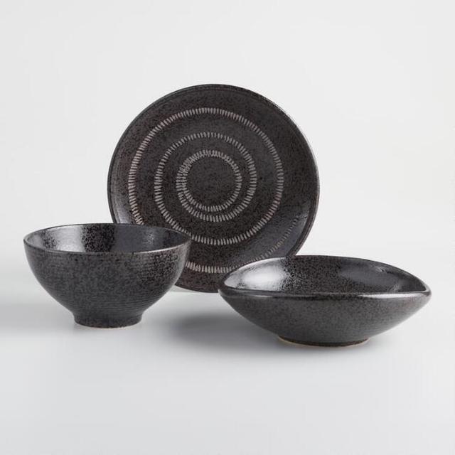 Black Zen Dinnerware Collection