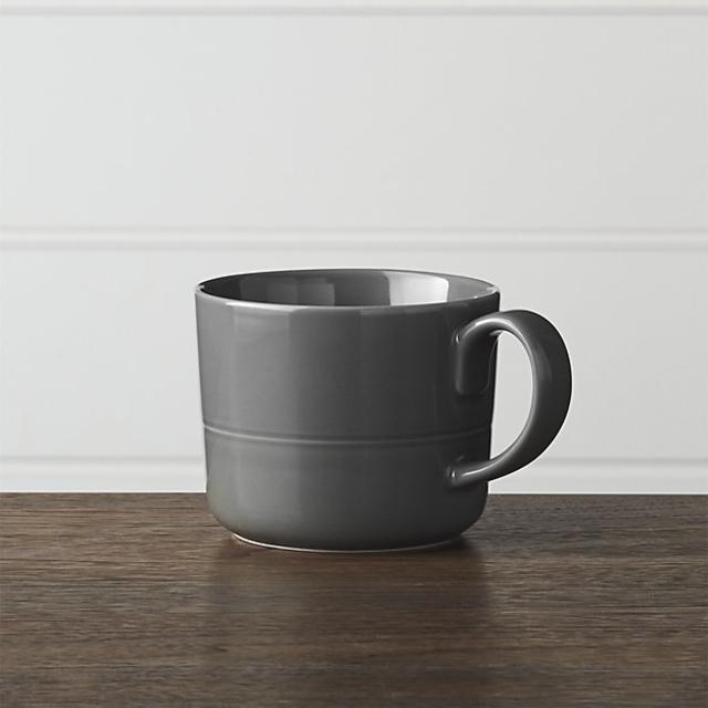 Hue Dark Grey Mug