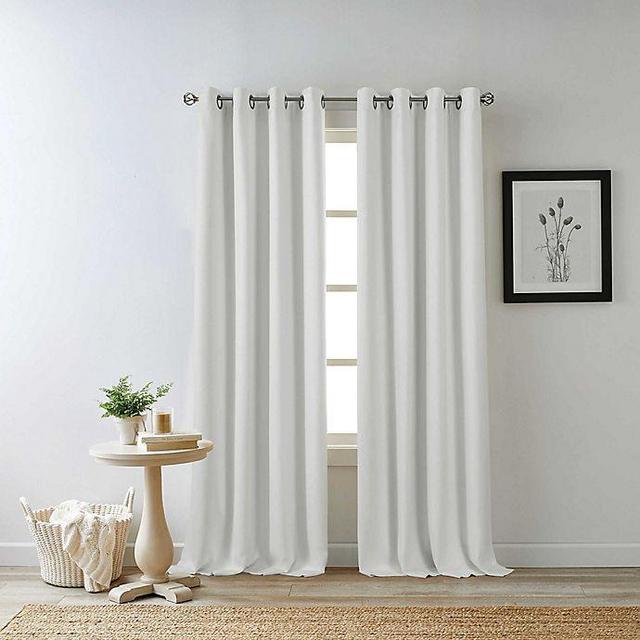 Bee & Willow™ Home Hadley 84-Inch Grommet 100% Blackout Window Panel in Ivory