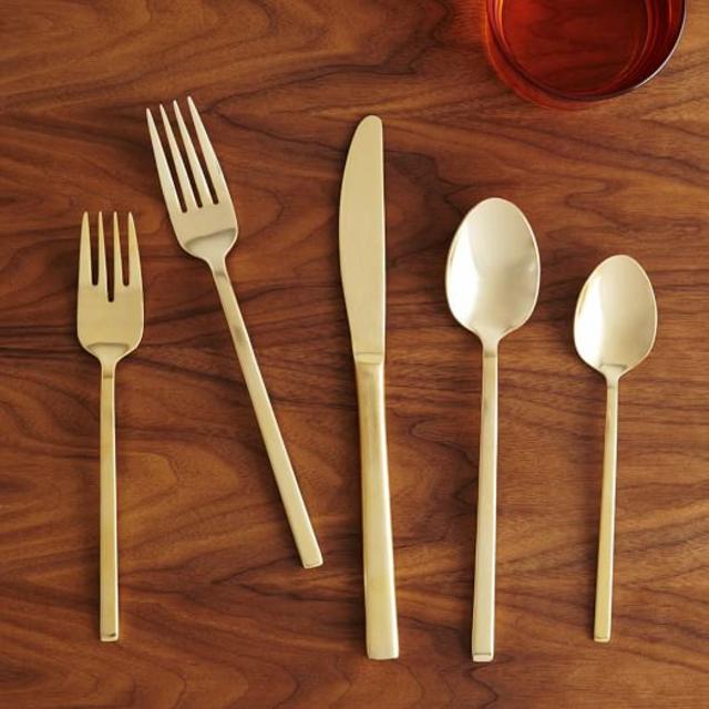 Gold Flatware Sets - 20 Piece Set