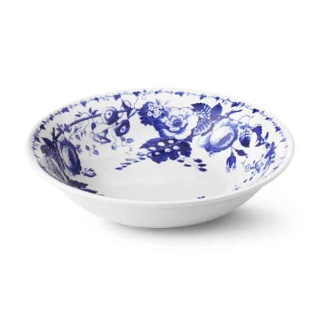 French Blue Bouquet Bowls, Set of 4