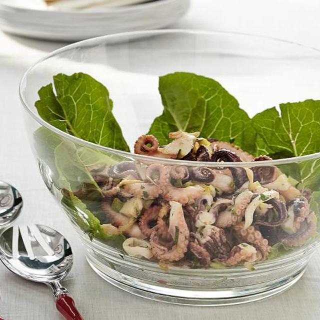 Clear Acrylic Serve Bowl