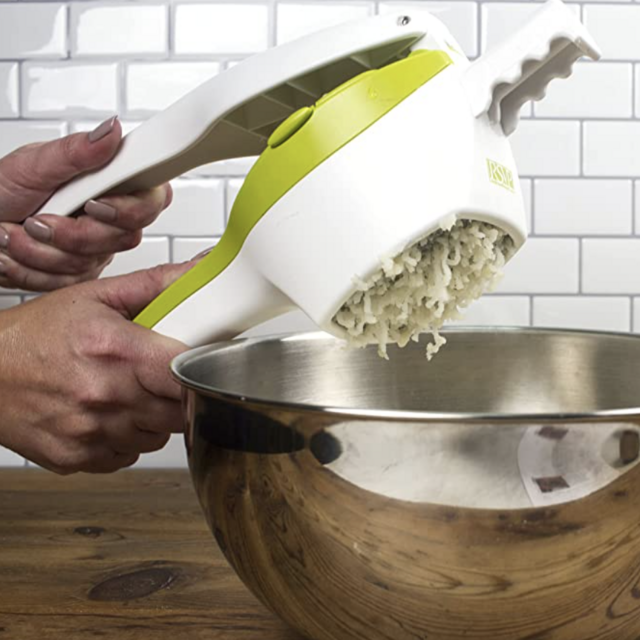 RSVP International (SPUD) Potato Ricer, White/Green