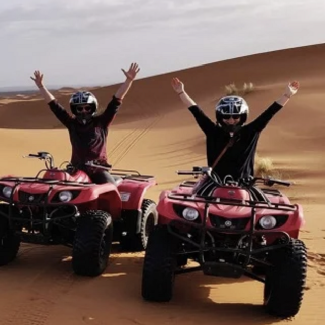 Quad Biking in Dunes of Erg Chebbi