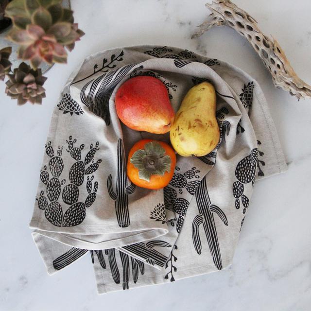 Cactus Tea Towel