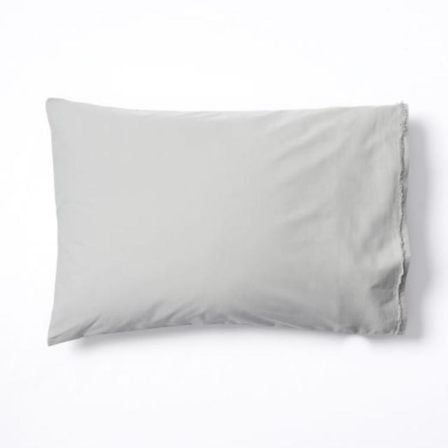 Organic Cotton Frayed-Edge Sheet Set