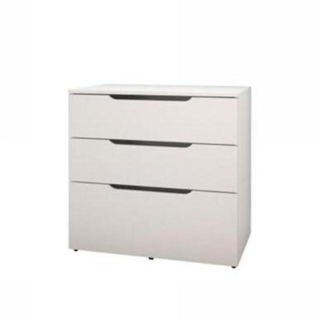 Large White Filing Cabinet for Loft