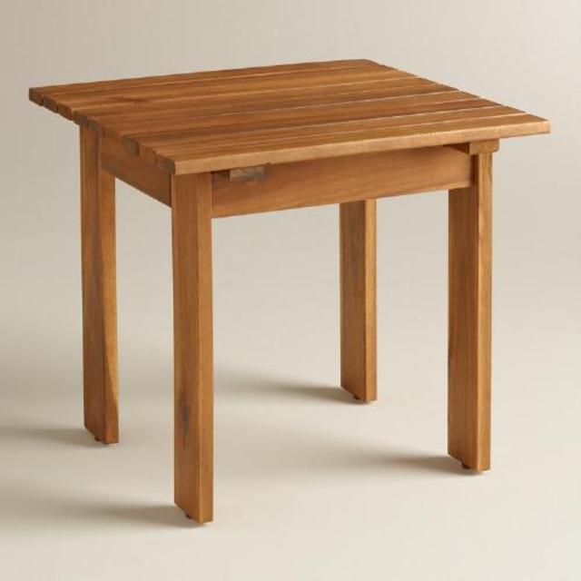 Natural Adirondack Side Table