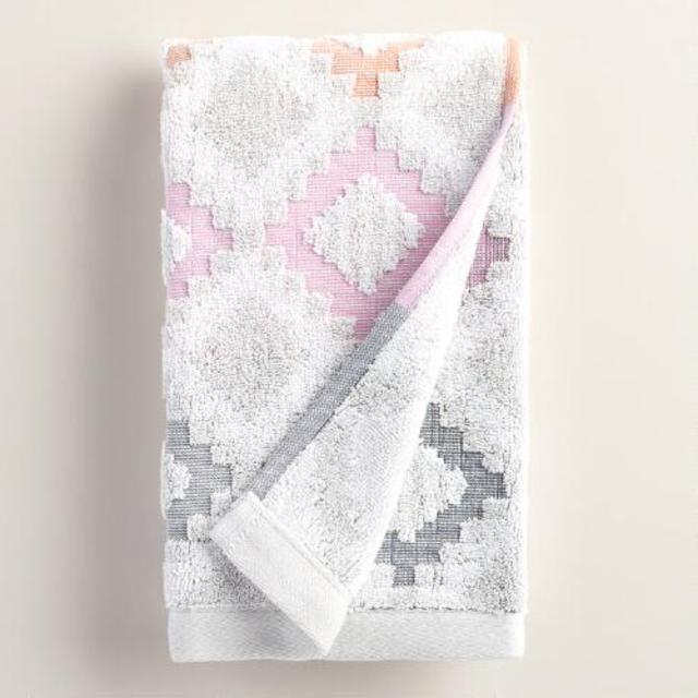 Geometric Dylan Sculpted Hand Towel