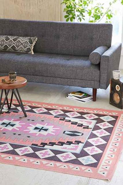 Plum & Bow Karakum Printed Rug 3x5