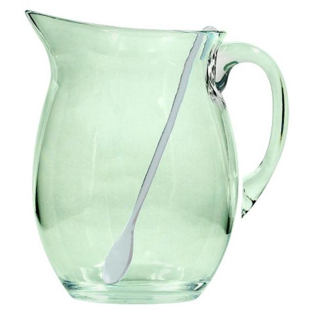 Sangria Pitcher with Spoon - Aqua product details page