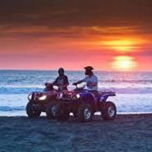 ATV rental on honeymoon