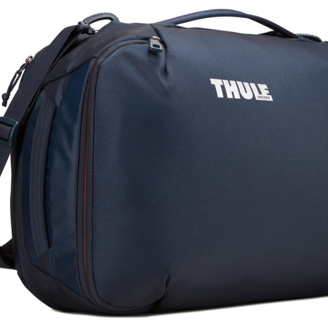 Thule Subterra convertible carry on luggage mineral blue