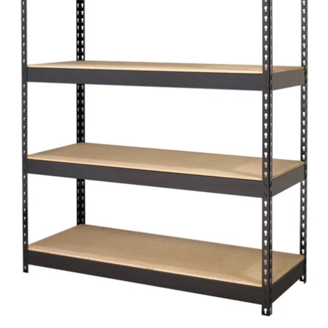 Riveted Steel 5 Compartment Shelving