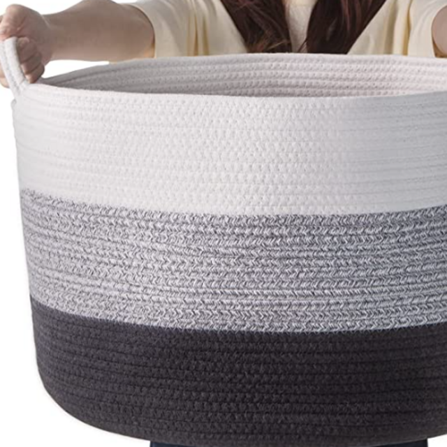 Woven Cotton Basket