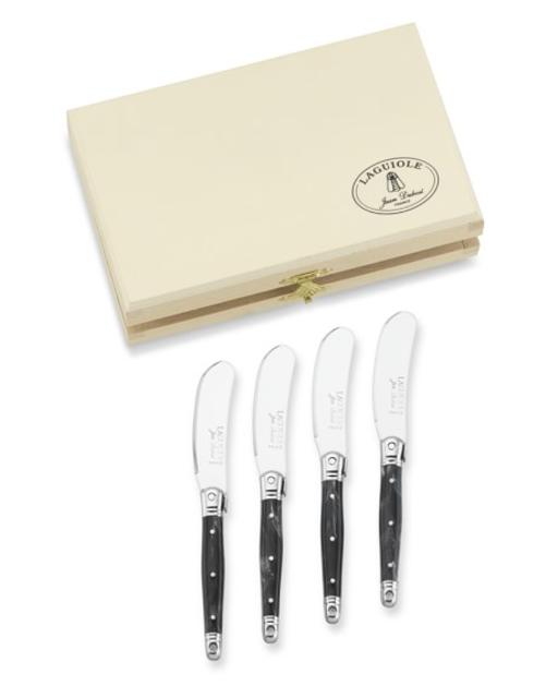 Laguiole Spreaders Black Marble