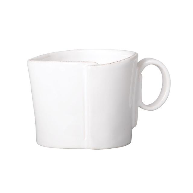 Lastra White Creamer