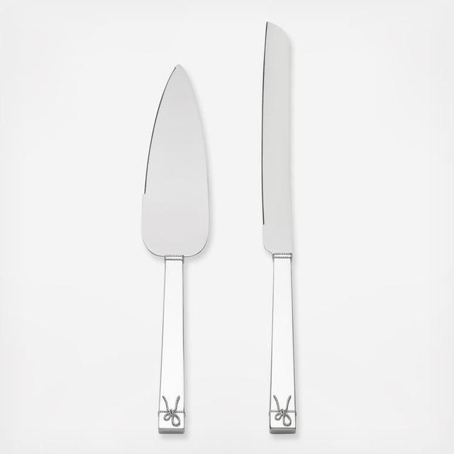 Vera Wang Love Knots Cake Knife & Server Set