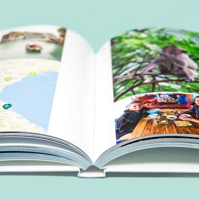 Hardcover wedding photo album