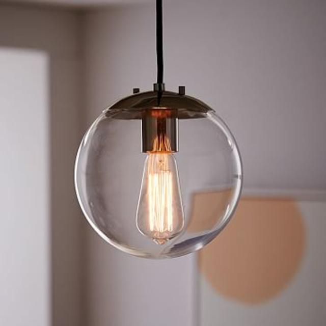Globe Pendant - Clear