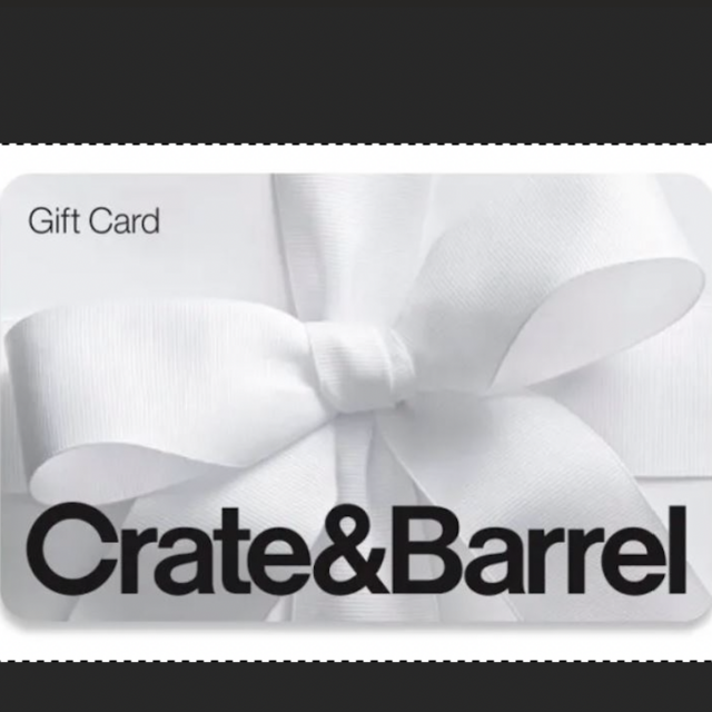 Crate & Barrel Gift Card