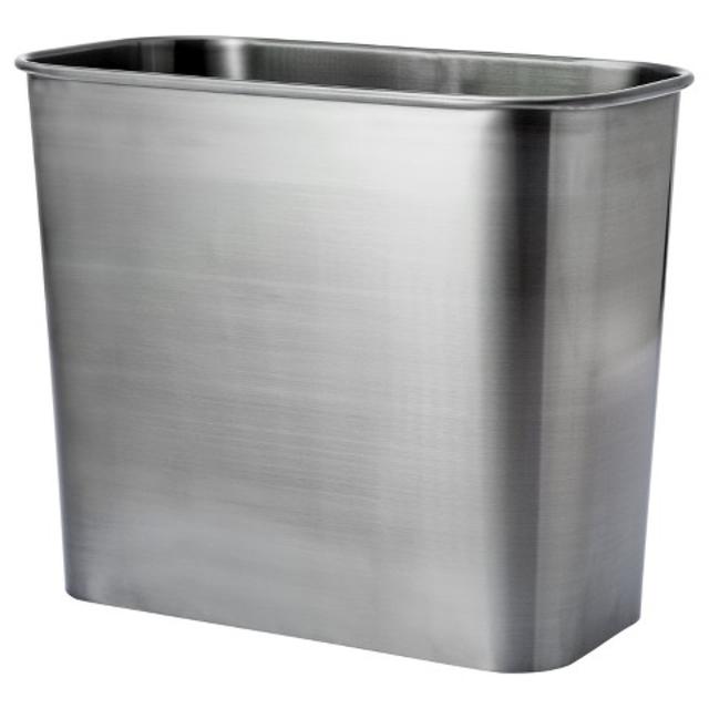 Threshold™ Split Finish Orb Wastebasket - Silver product details page