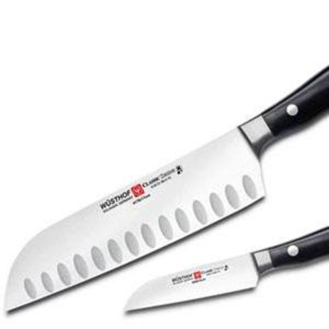 2 Piece Asian Cook's Set - Wusthof Classic Ikon